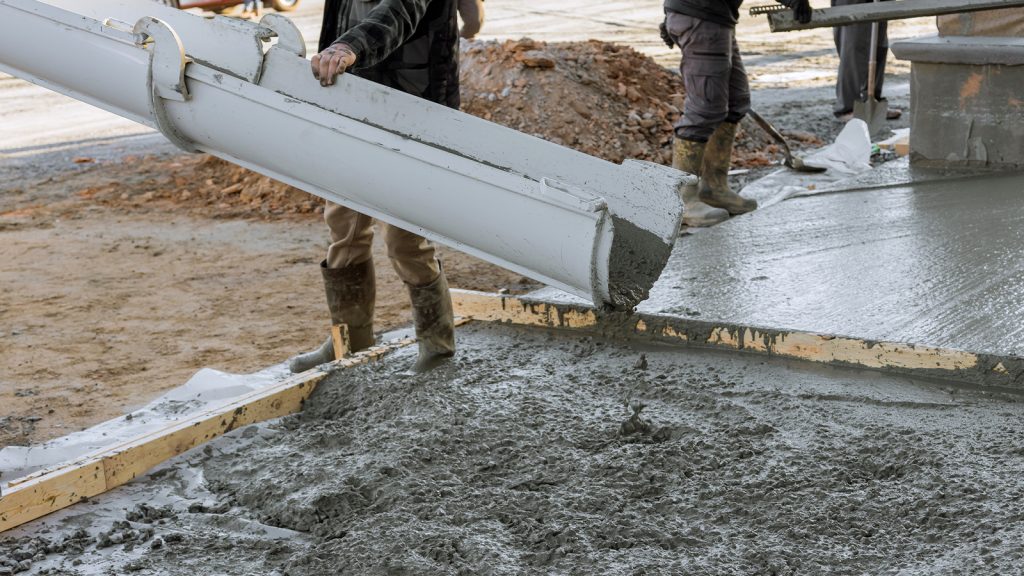 Commercial Concrete With Admixture