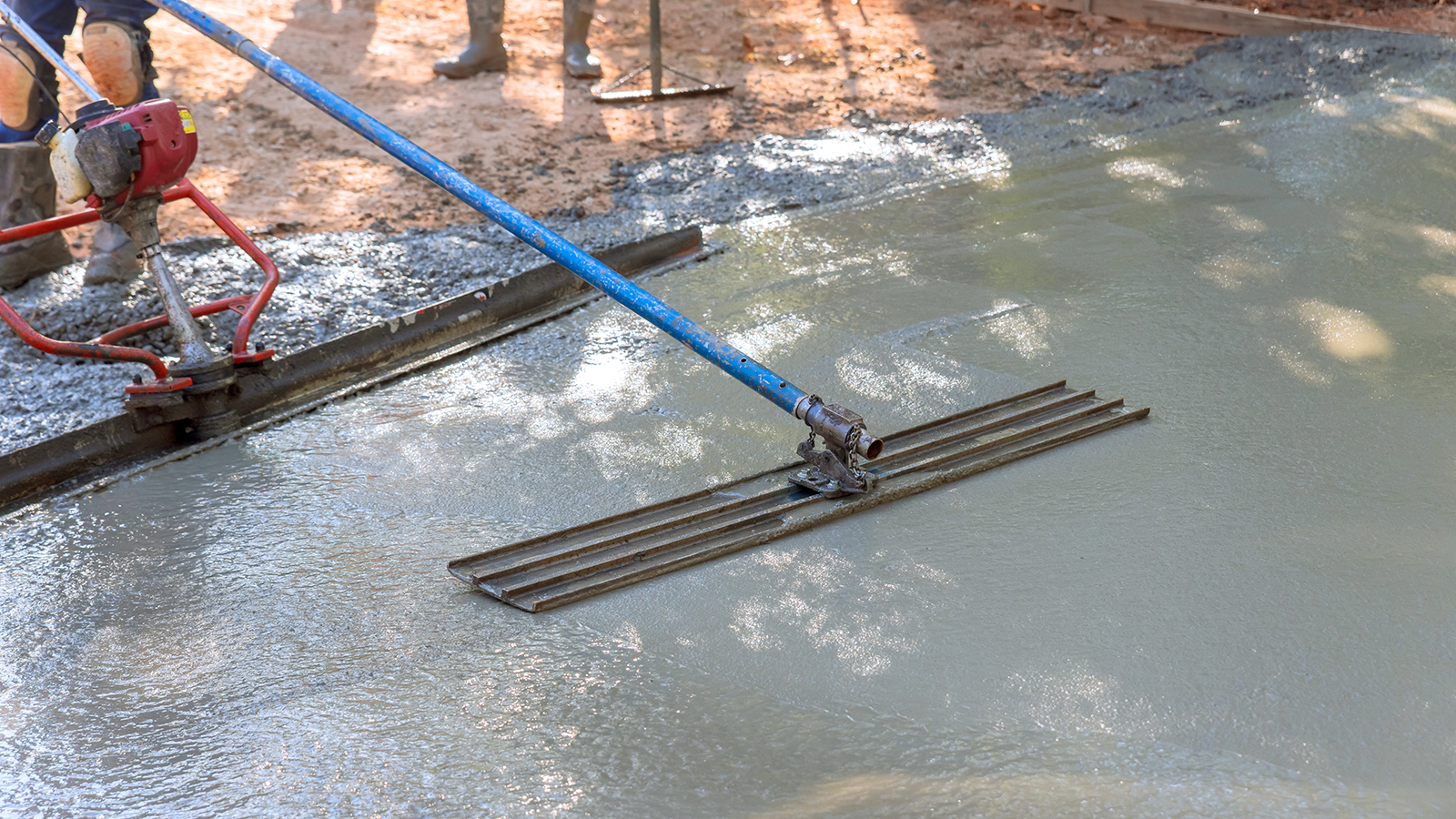 Concrete Leveling in the Concrete Curing Process