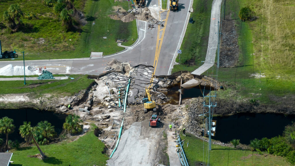 Emergency construction repair services