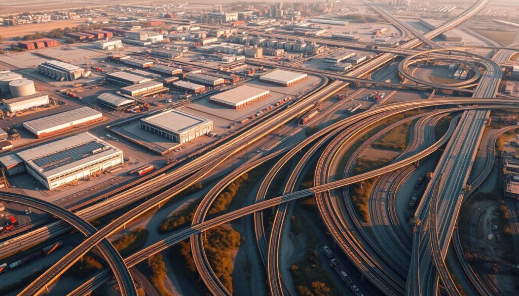 Distribution Centers next to highways