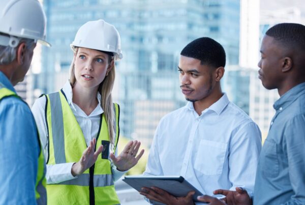 Pre-construction planning office buildings