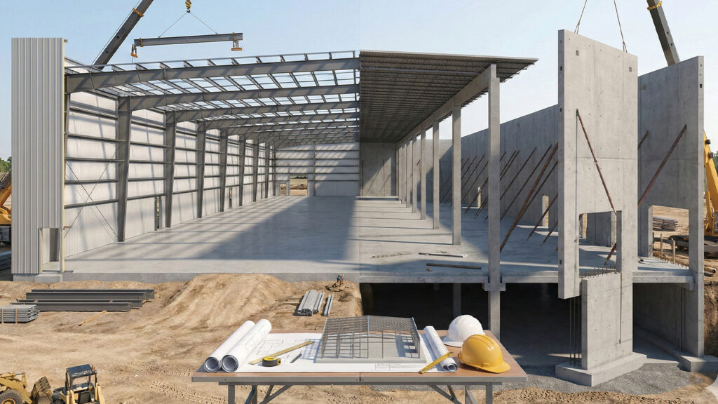 Structural Performance and Design Flexibility of Tilt-Up and Pre-Engineered Buildings