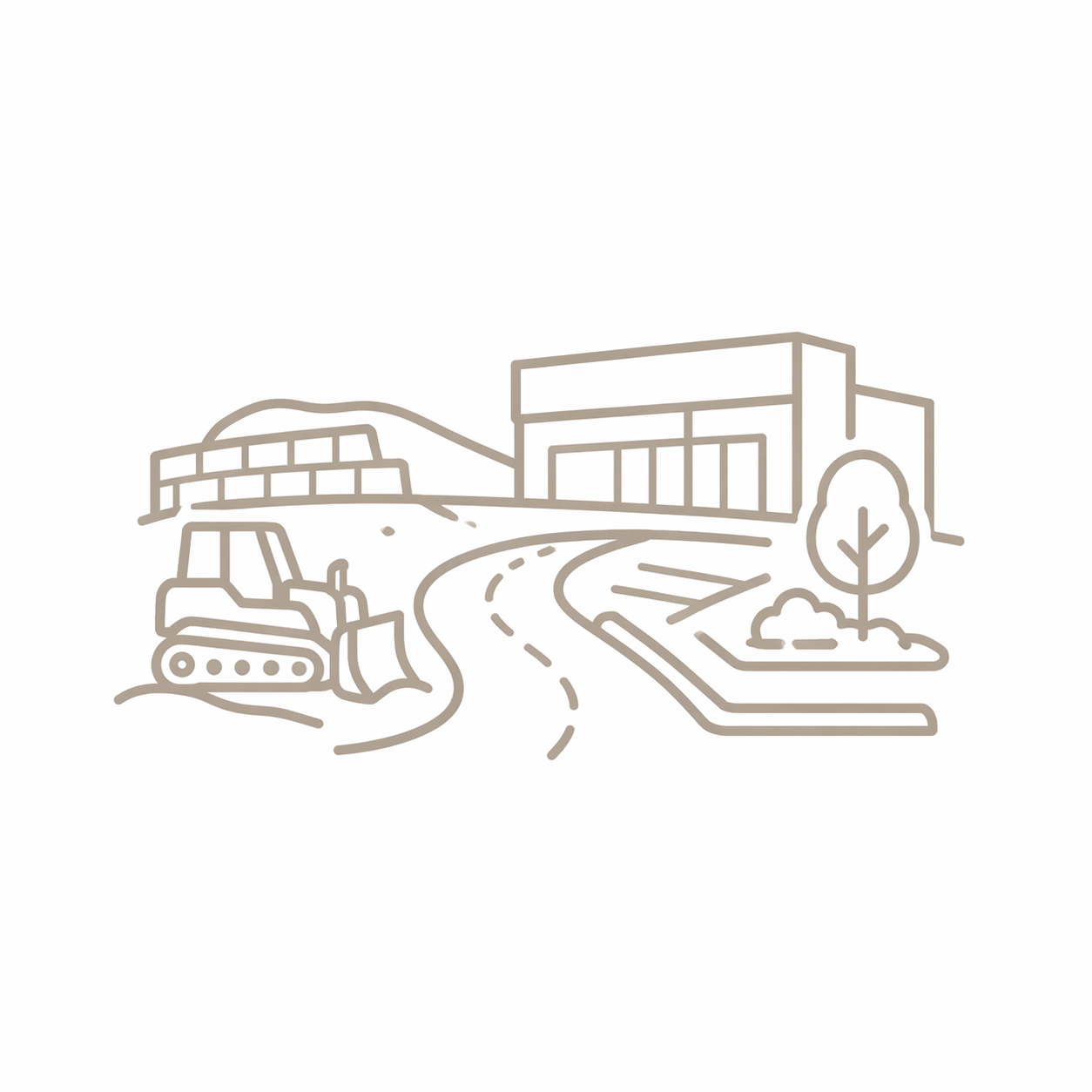 Commercial Site Development Icon