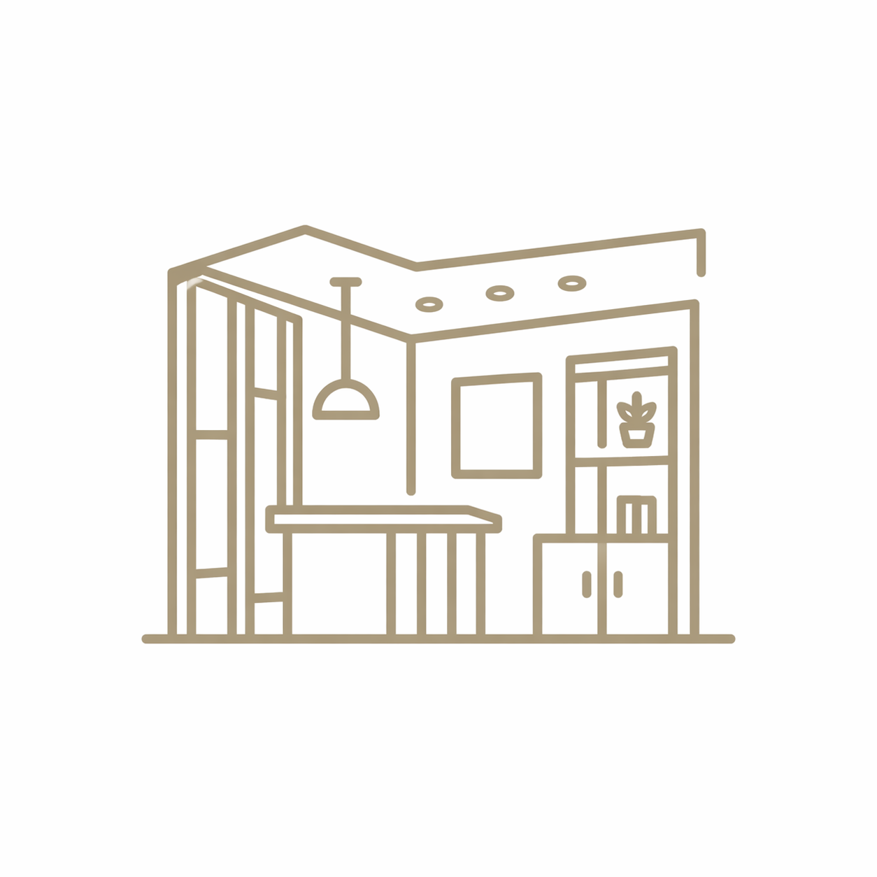 Interior Build Out Icon
